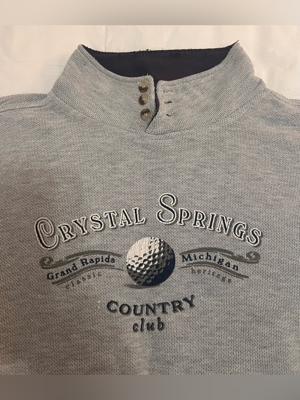 Gear For Sports Crystal Springs Country Club Grand Rapids Sweatshirt Size XL